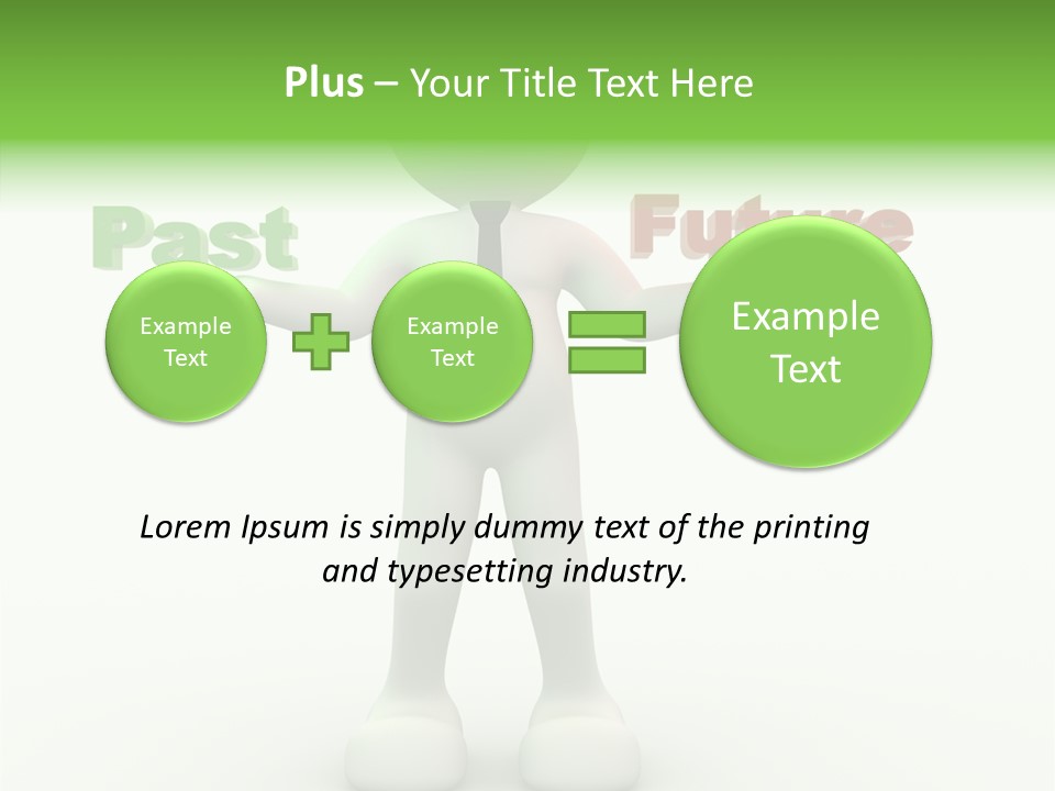 Icon Future Past PowerPoint Template