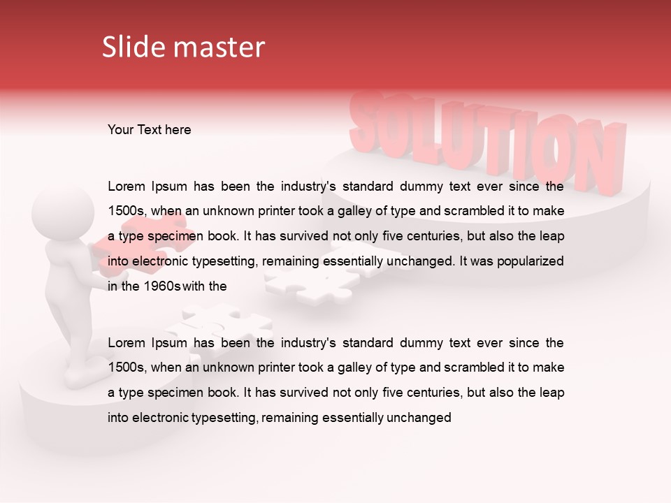 Guy Person Bridge PowerPoint Template