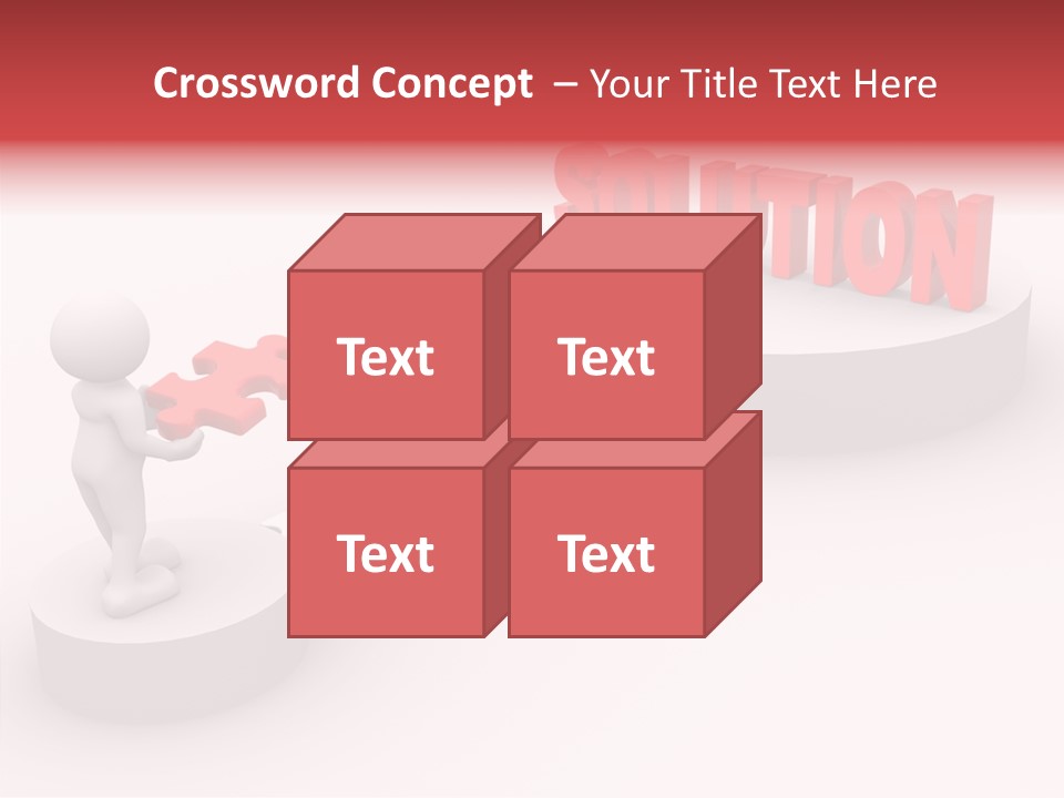 Guy Person Bridge PowerPoint Template