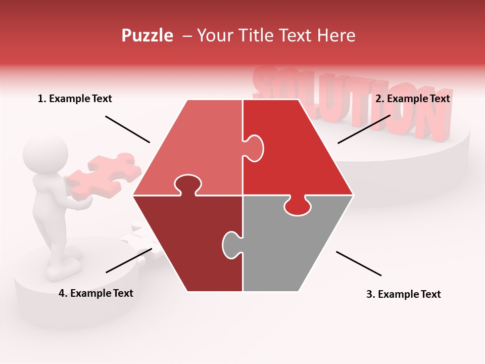 Guy Person Bridge PowerPoint Template