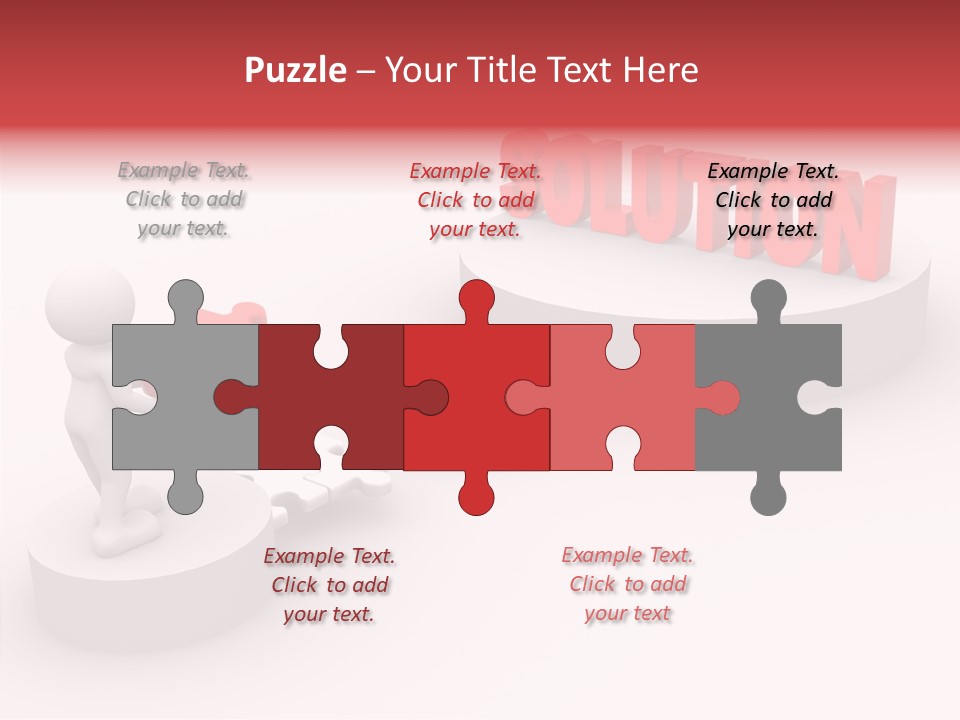 Guy Person Bridge PowerPoint Template