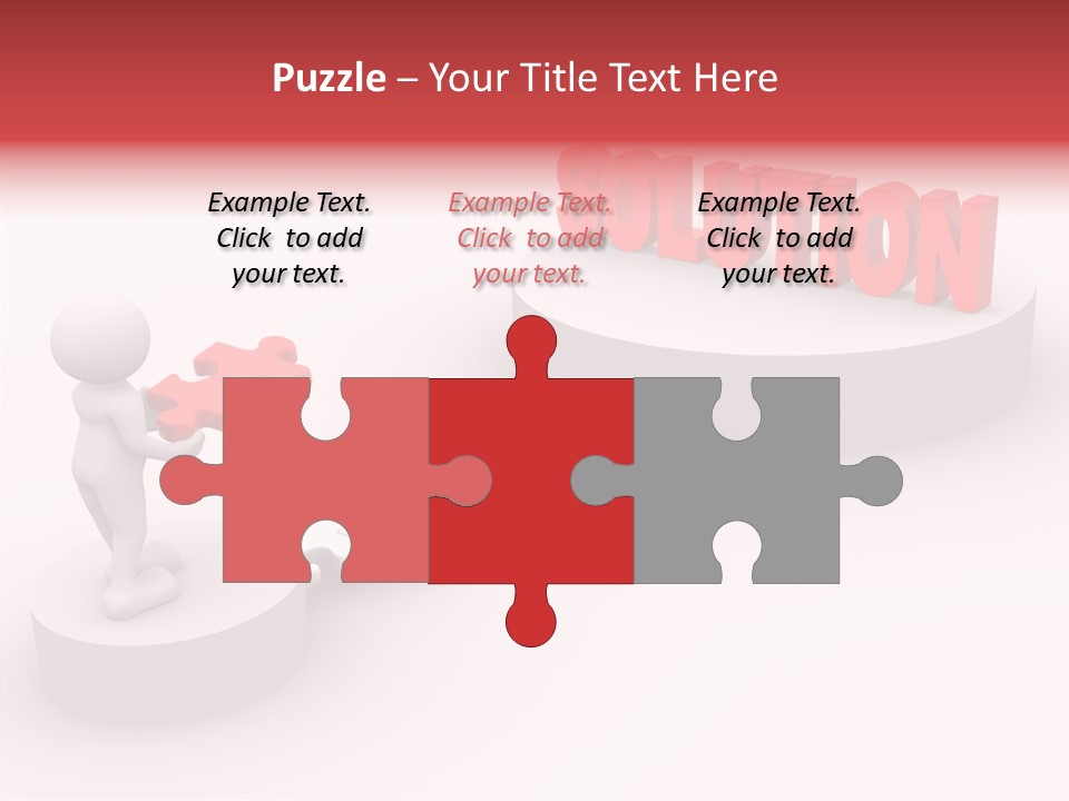 Guy Person Bridge PowerPoint Template
