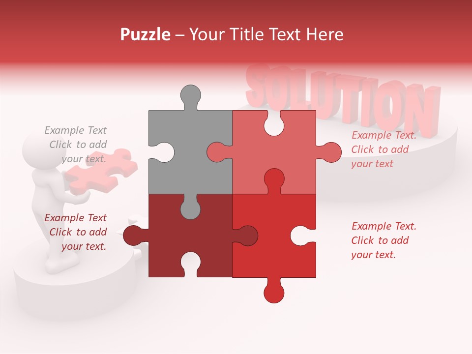 Guy Person Bridge PowerPoint Template
