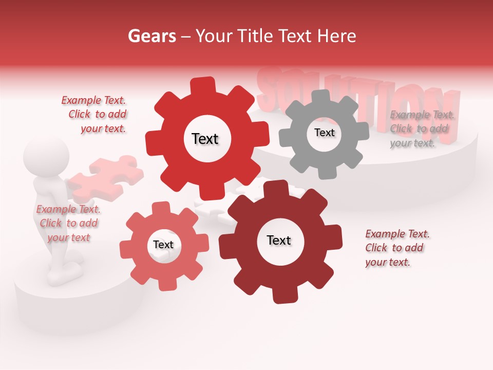 Guy Person Bridge PowerPoint Template