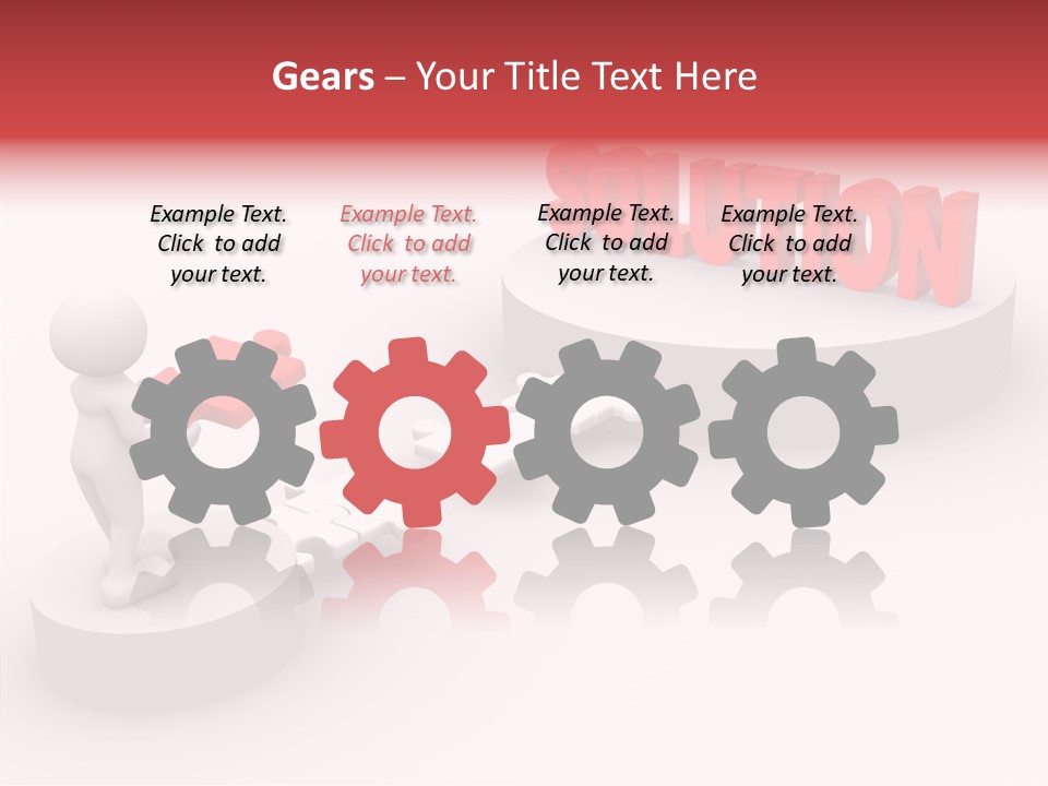 Guy Person Bridge PowerPoint Template
