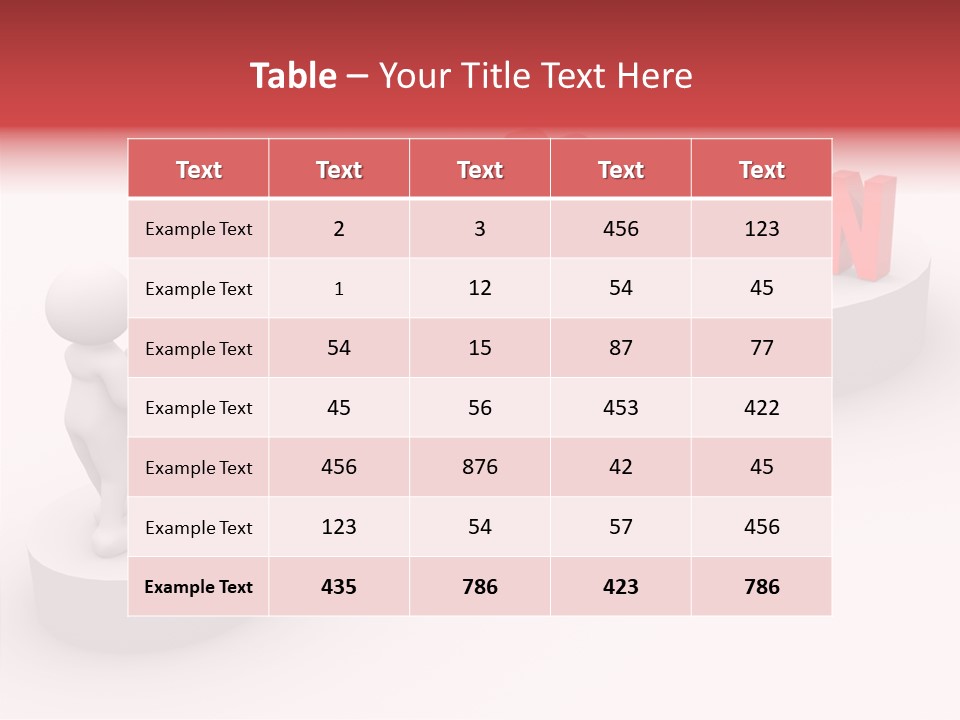 Guy Person Bridge PowerPoint Template