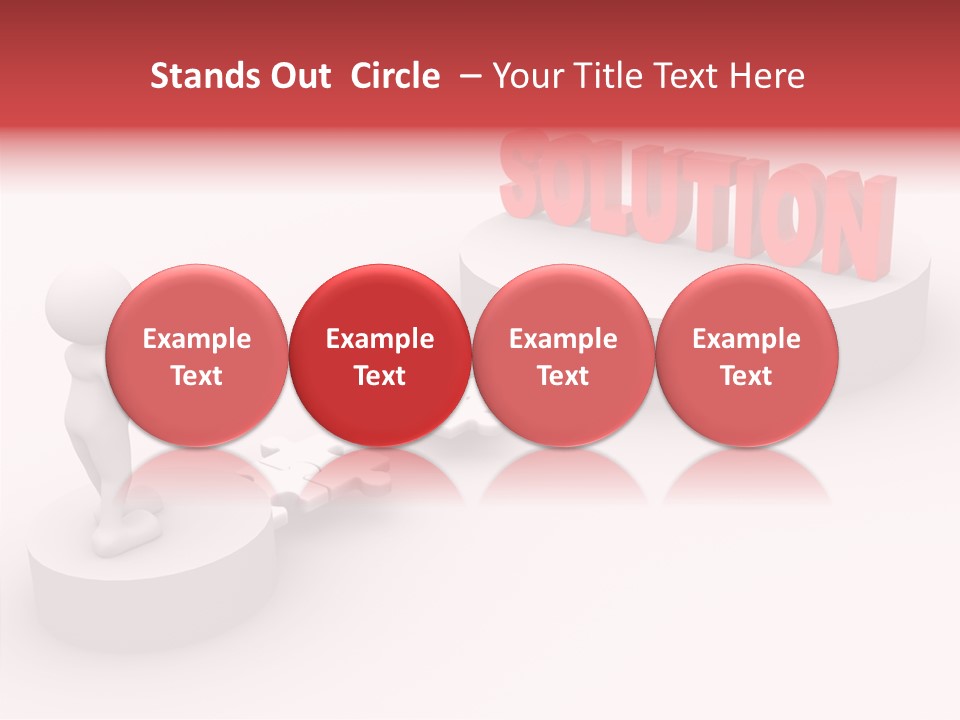Guy Person Bridge PowerPoint Template