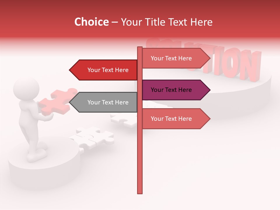 Guy Person Bridge PowerPoint Template