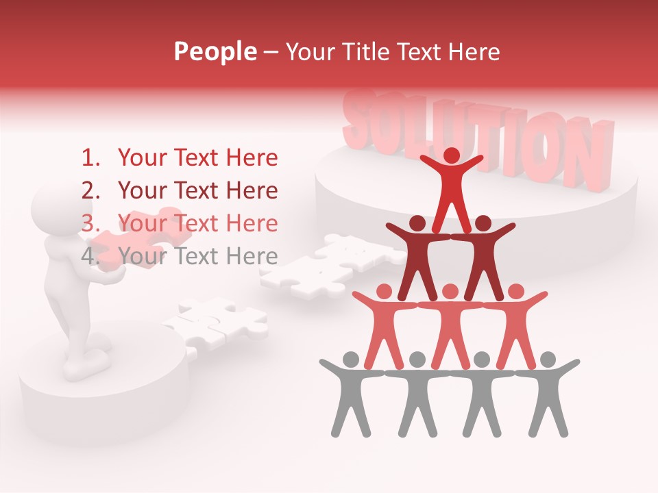 Guy Person Bridge PowerPoint Template
