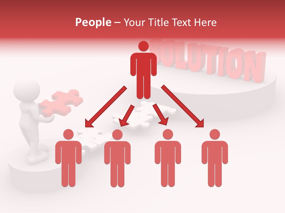 Guy Person Bridge PowerPoint Template