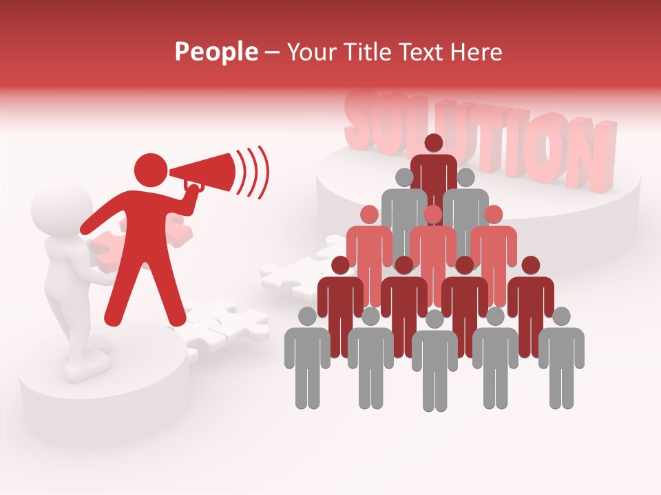 Guy Person Bridge PowerPoint Template