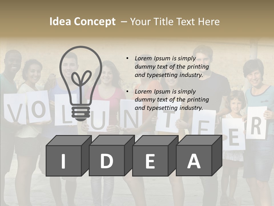 Analysis Expert Male PowerPoint Template