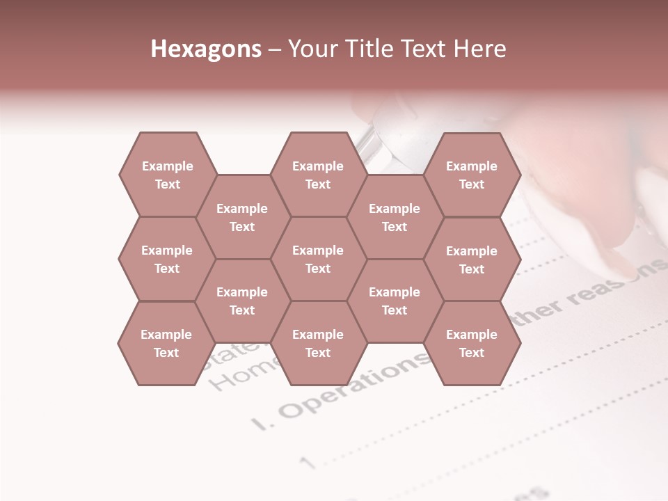 Data Form Occupation PowerPoint Template