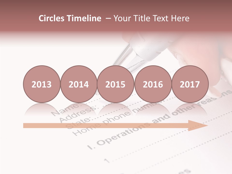 Data Form Occupation PowerPoint Template