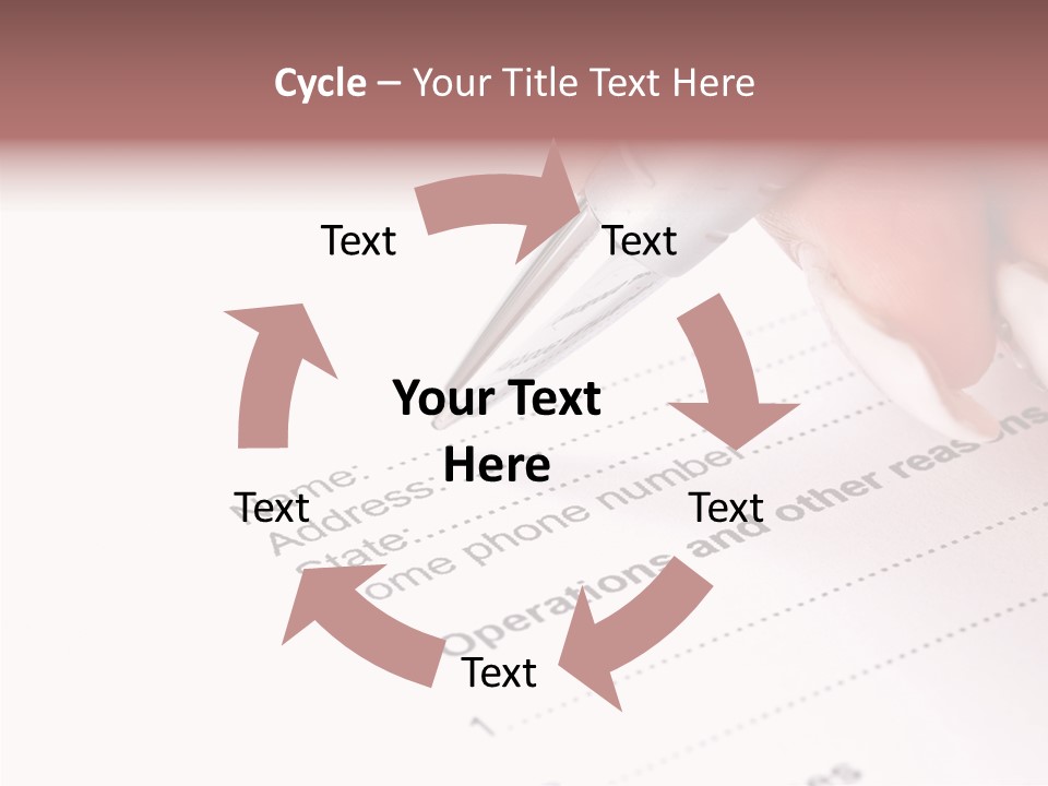 Data Form Occupation PowerPoint Template