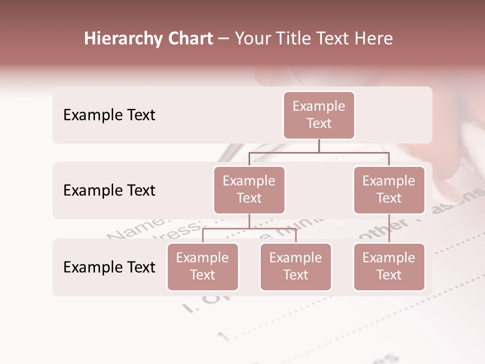 Data Form Occupation PowerPoint Template