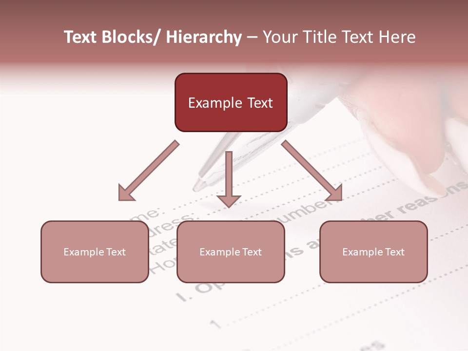 Data Form Occupation PowerPoint Template