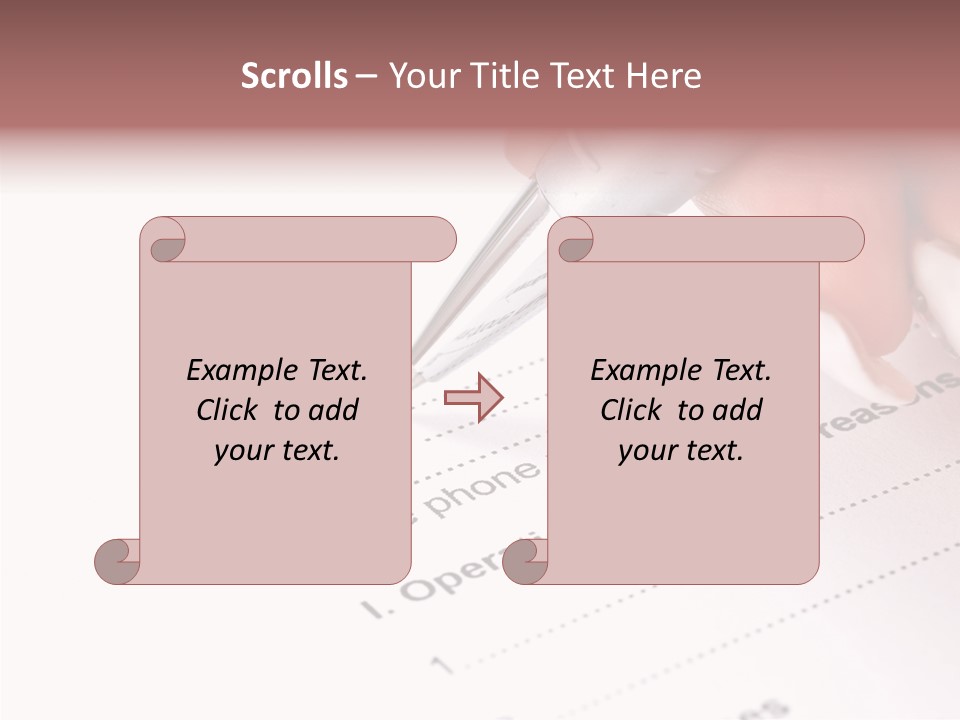 Data Form Occupation PowerPoint Template