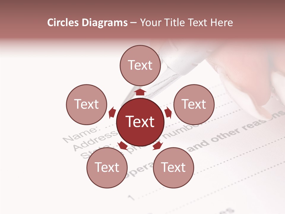 Data Form Occupation PowerPoint Template