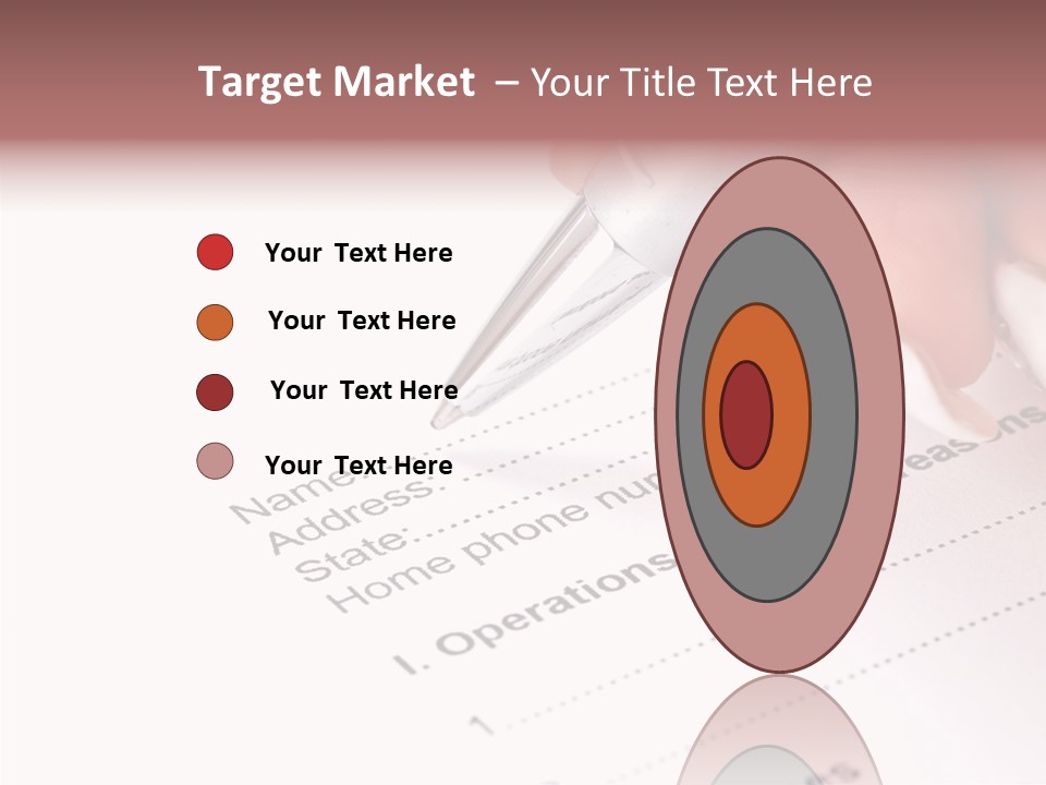 Data Form Occupation PowerPoint Template