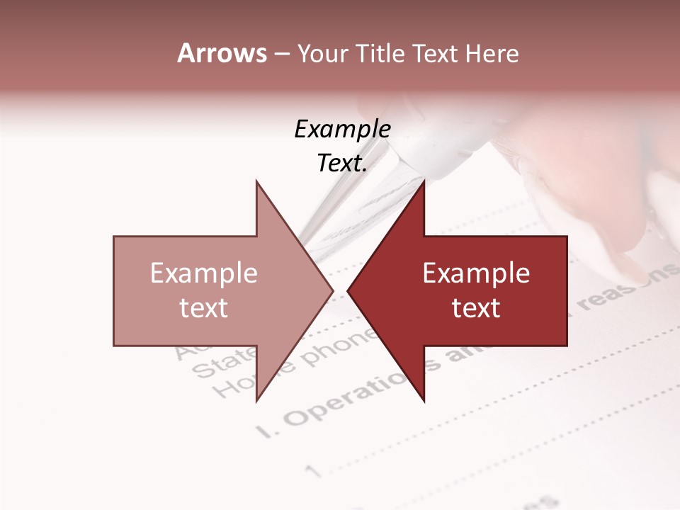 Data Form Occupation PowerPoint Template