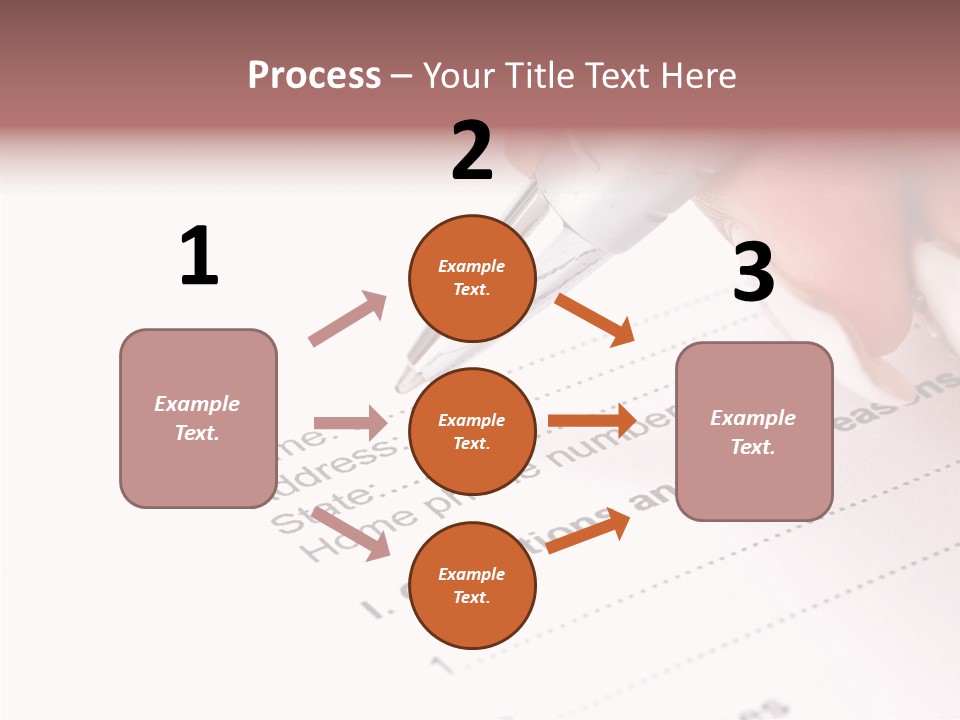 Data Form Occupation PowerPoint Template