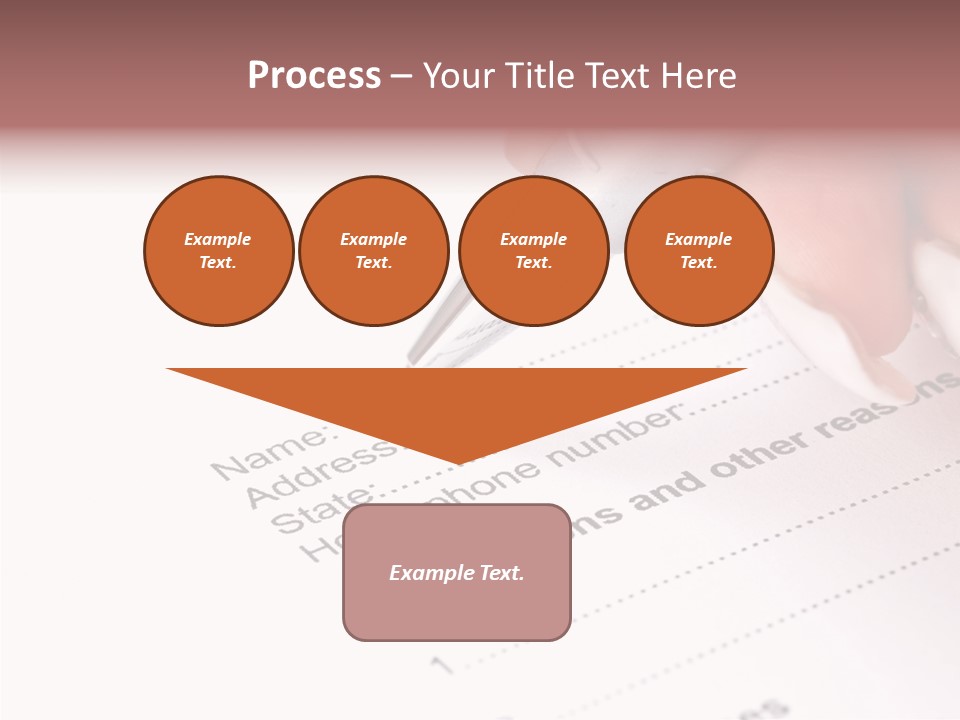 Data Form Occupation PowerPoint Template