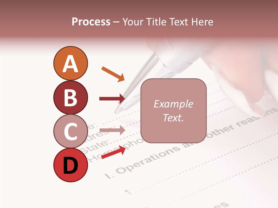 Data Form Occupation PowerPoint Template
