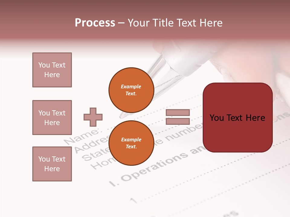 Data Form Occupation PowerPoint Template