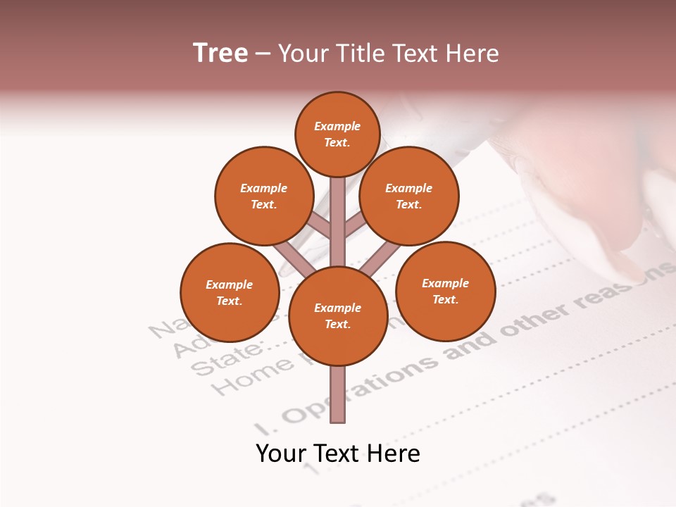 Data Form Occupation PowerPoint Template