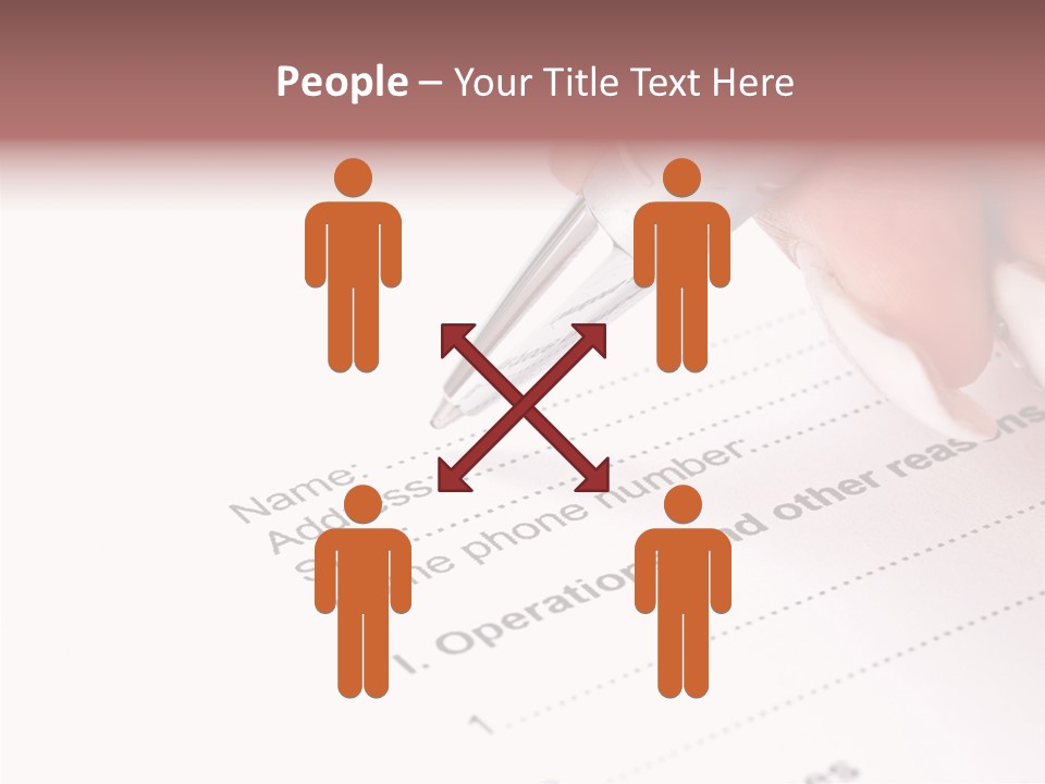 Data Form Occupation PowerPoint Template
