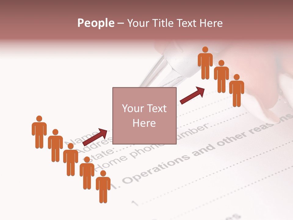 Data Form Occupation PowerPoint Template