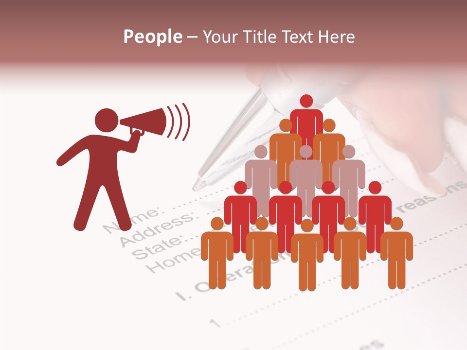 Data Form Occupation PowerPoint Template