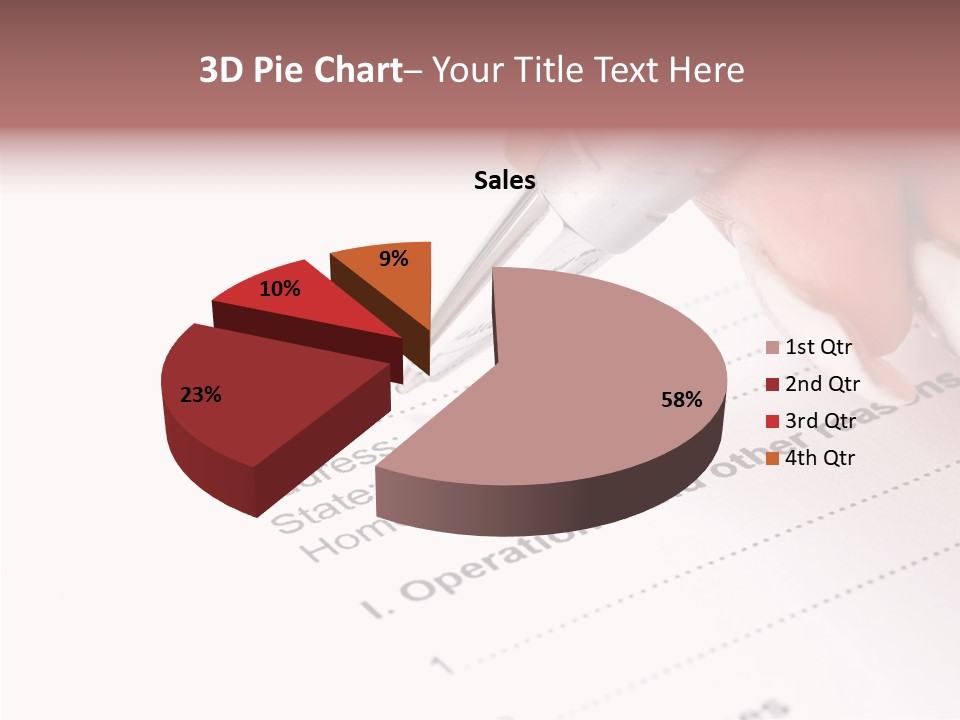 Data Form Occupation PowerPoint Template