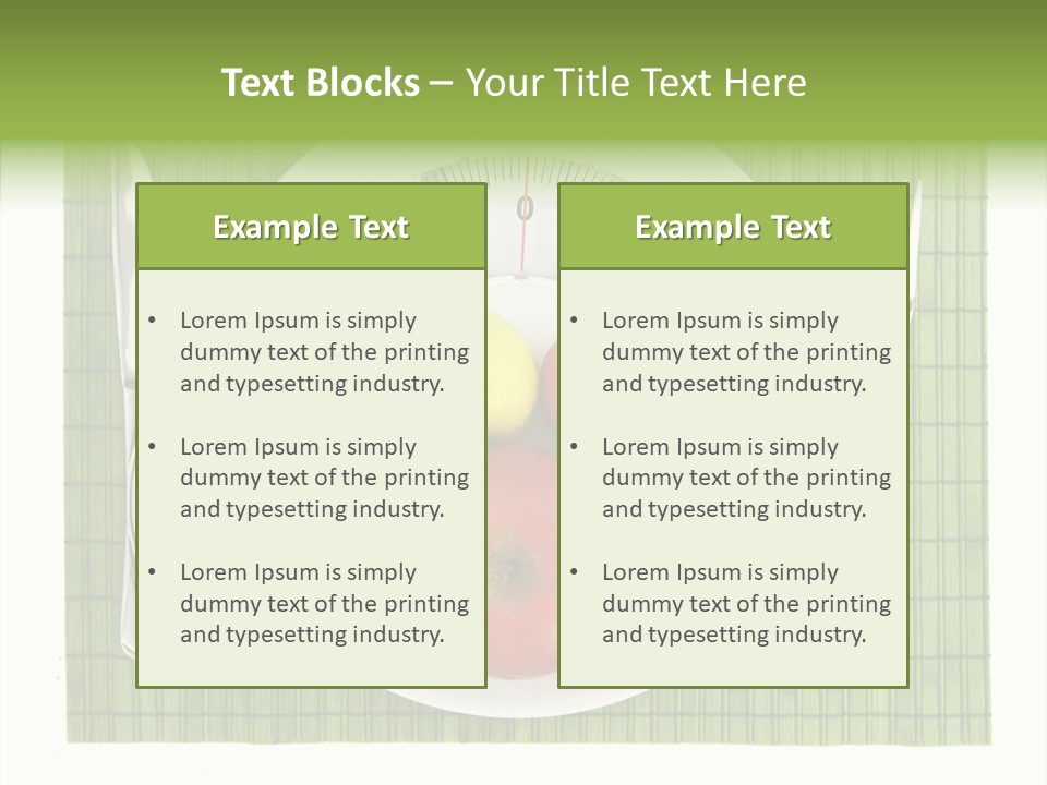 Kilo Measure Nutrition PowerPoint Template
