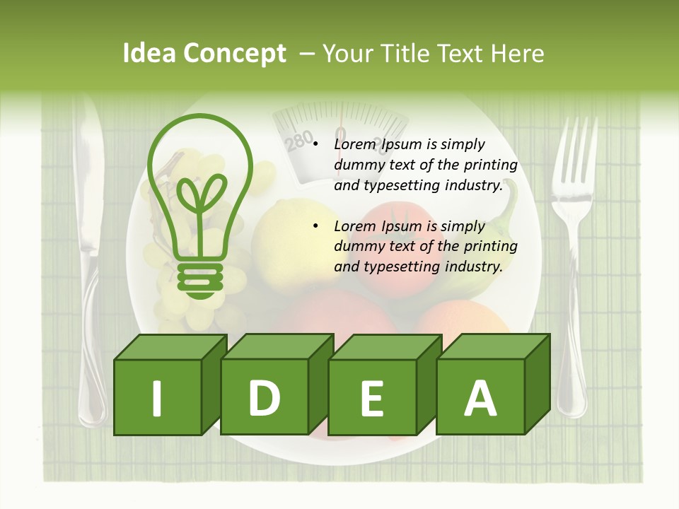 Kilo Measure Nutrition PowerPoint Template