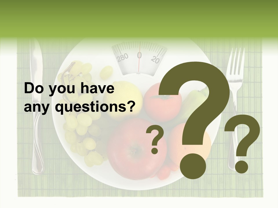 Kilo Measure Nutrition PowerPoint Template