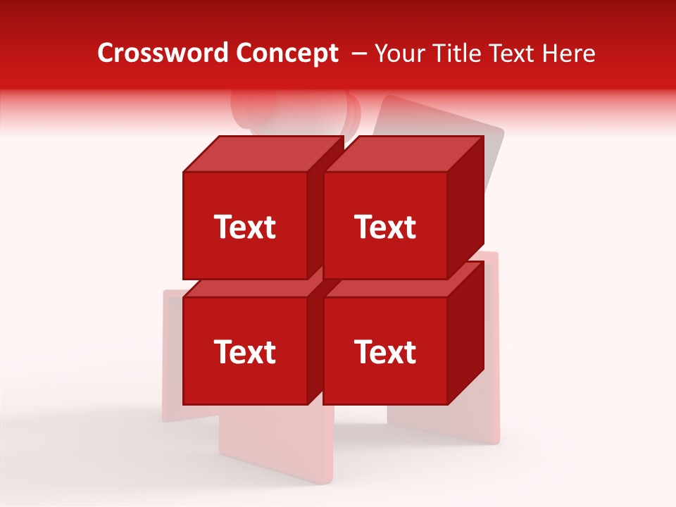 Operator White Isolated PowerPoint Template