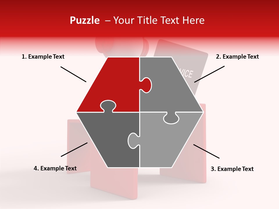 Operator White Isolated PowerPoint Template