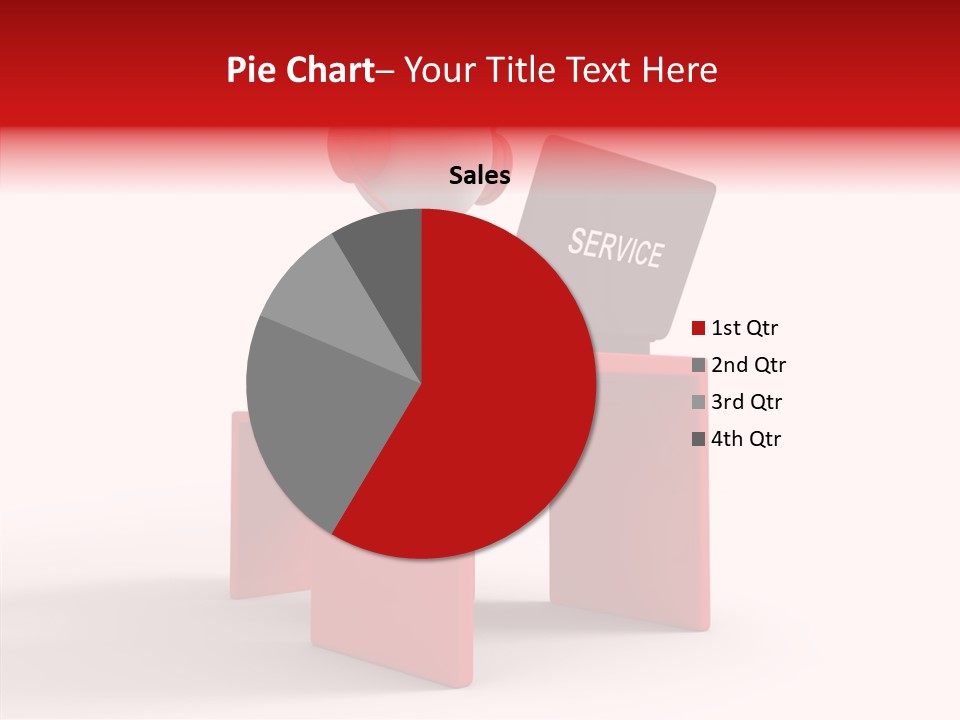 Operator White Isolated PowerPoint Template