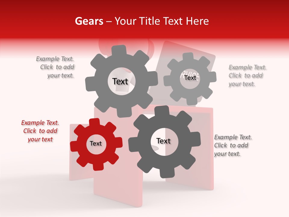 Operator White Isolated PowerPoint Template