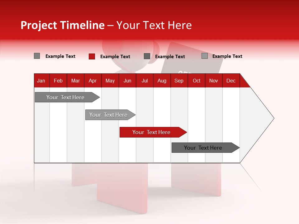 Operator White Isolated PowerPoint Template