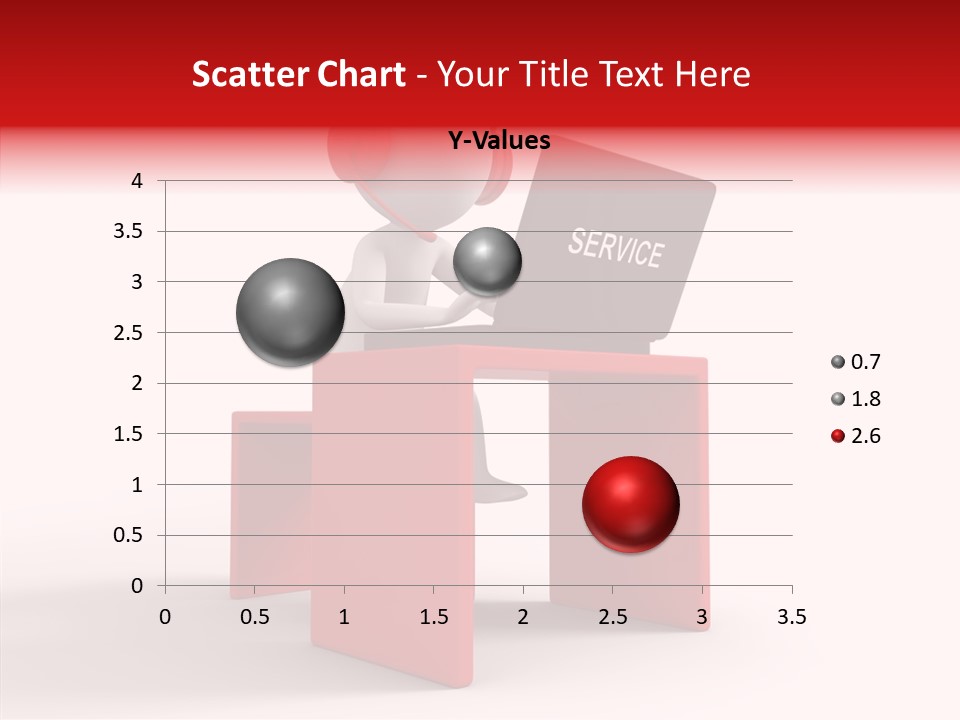 Operator White Isolated PowerPoint Template