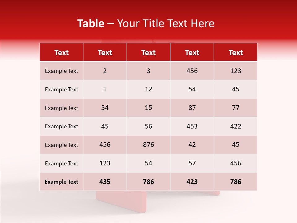 Operator White Isolated PowerPoint Template