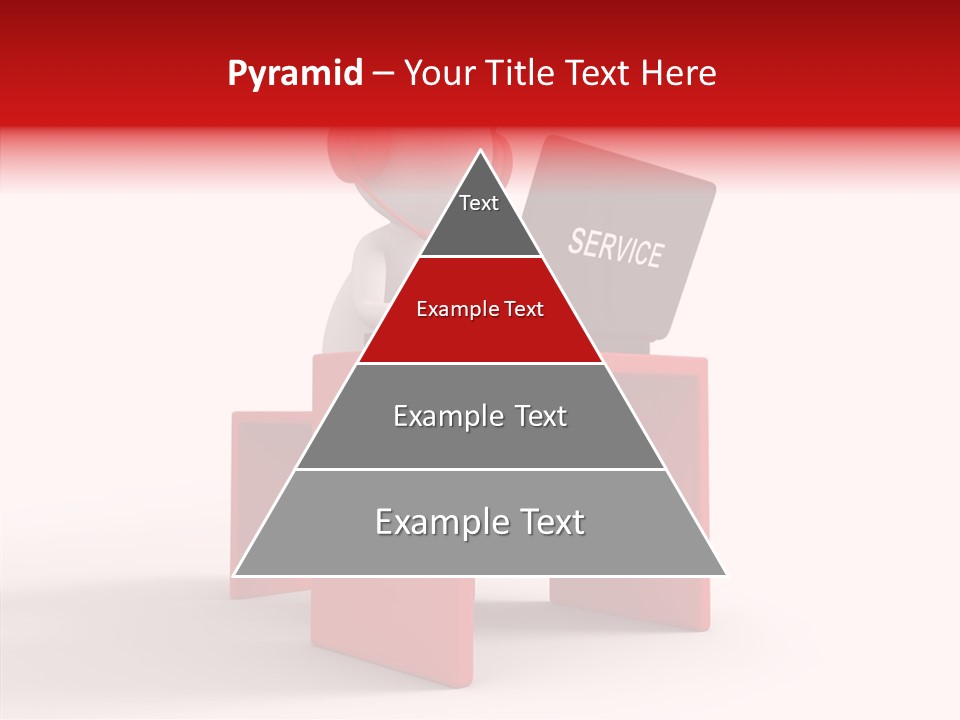 Operator White Isolated PowerPoint Template