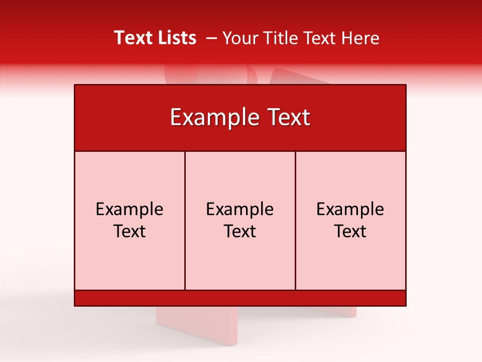 Operator White Isolated PowerPoint Template