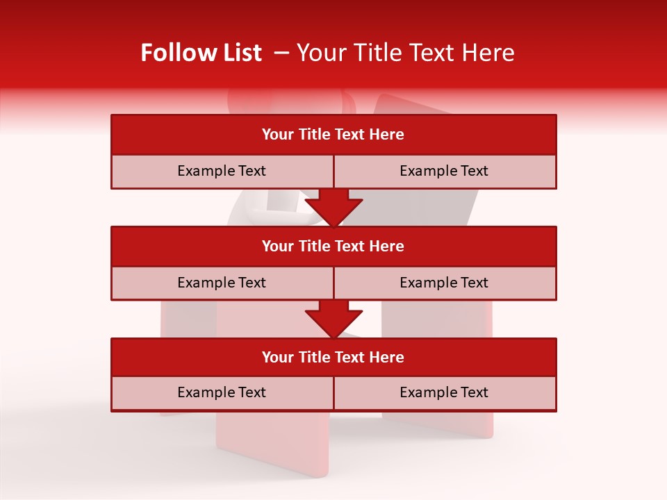 Operator White Isolated PowerPoint Template