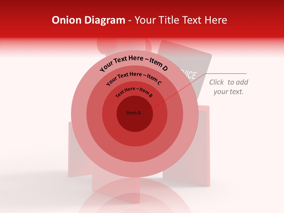 Operator White Isolated PowerPoint Template