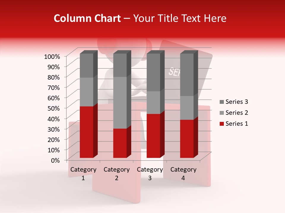 Operator White Isolated PowerPoint Template