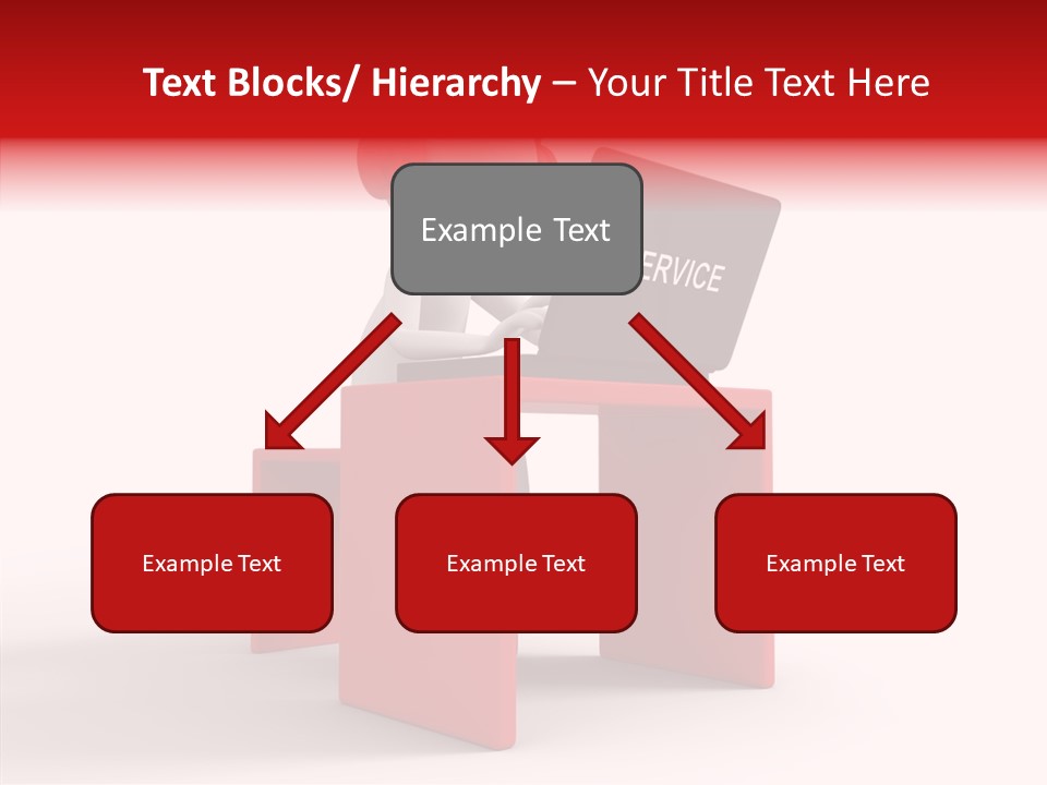 Operator White Isolated PowerPoint Template